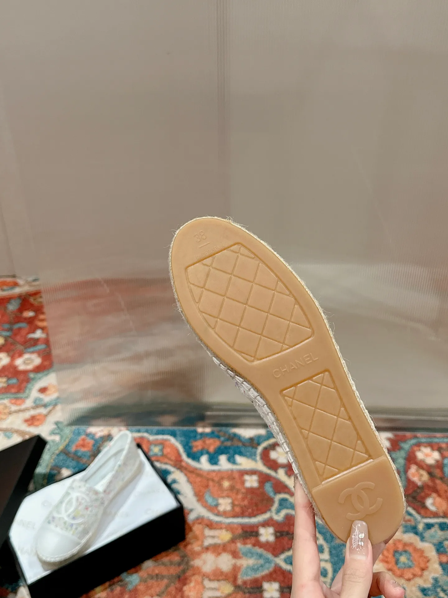 👟👟Ex-factory price 400👟👟 CHANEL 2024 early spring new fisherman shoes, top version 👏👏The inner pads are all made of original imported sheepskin! Code number: 35 - 40 (34.41.42 customized, non-returnable) standard code with full set of packaging